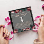 To My Super Hero Mom On Mother's Day I Can't Thank You Enough For All The Sacrifices Alluring Beauty Necklace