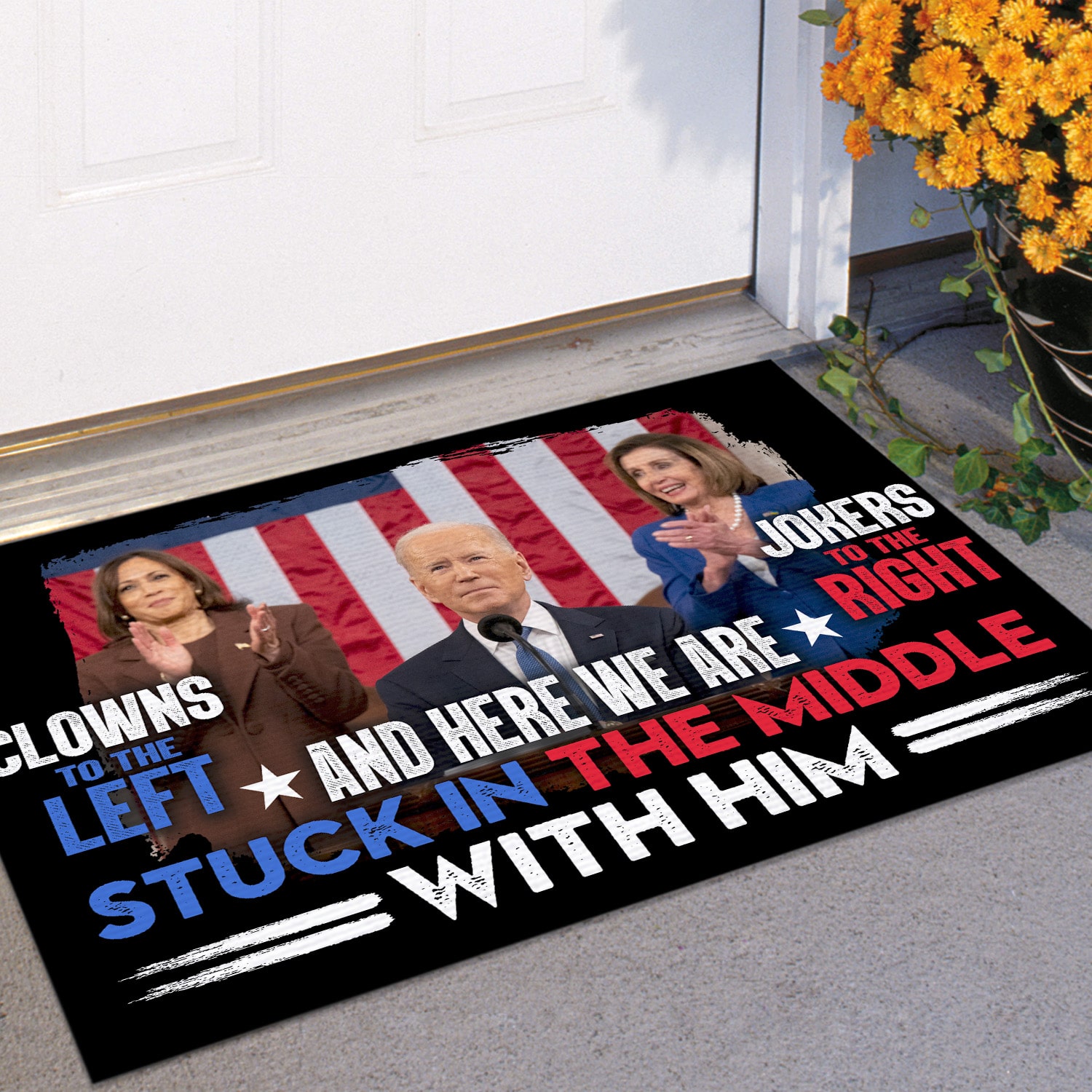 2O. Stuck In The Middle Doormat Doormat Mockup 11