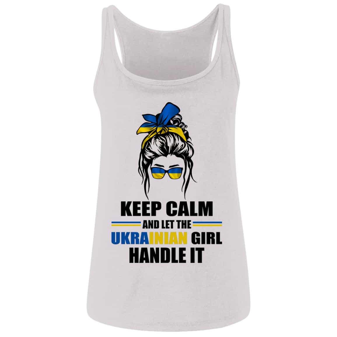 calm, White, Ladies Tank Top calm, White, Ladies Tank Top