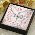 Daughter To My Mom Whenever You Feel Down This Dragonfly Will Remind You Dragonfly Necklace Mothers Day Gifts Necklaces