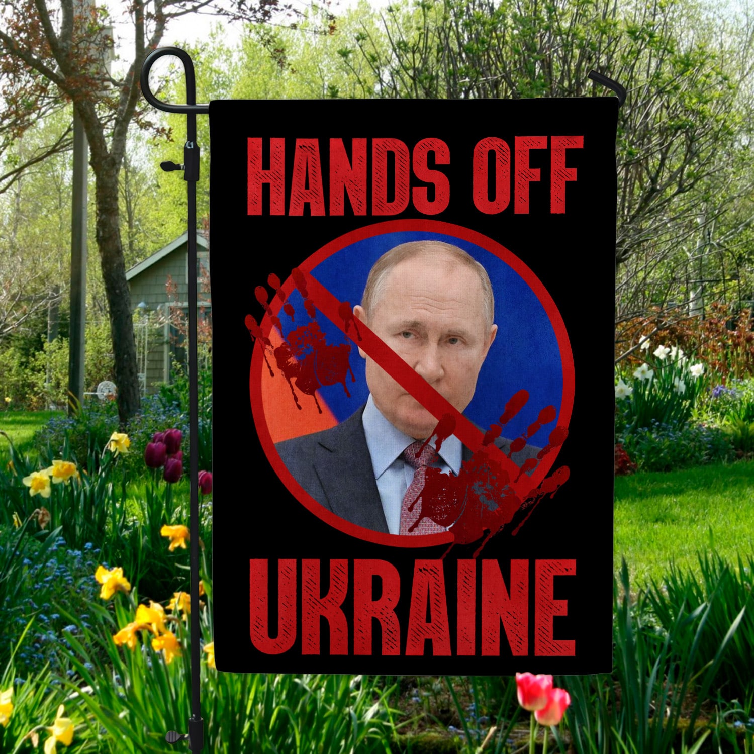 30x40 Garden Flag Mockup 5