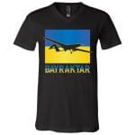 ukrana 1, Black, V-Neck T-Shirt