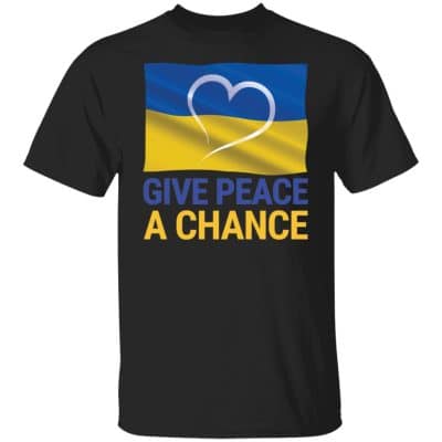 peace 1, Black, Unisex T-Shirt