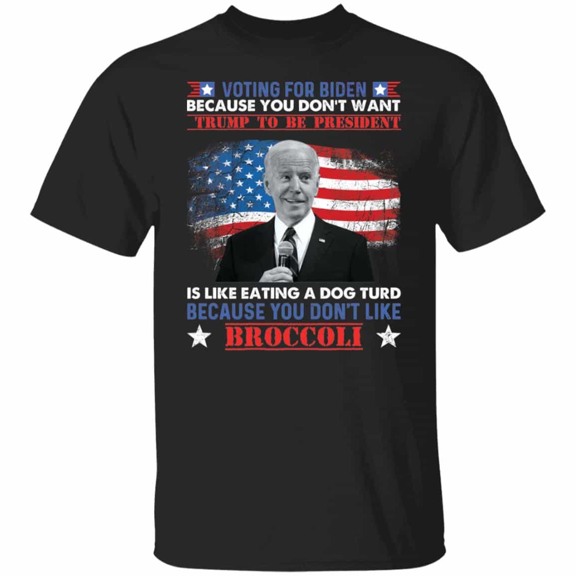 biden 1, Black, Unisex T-Shirt