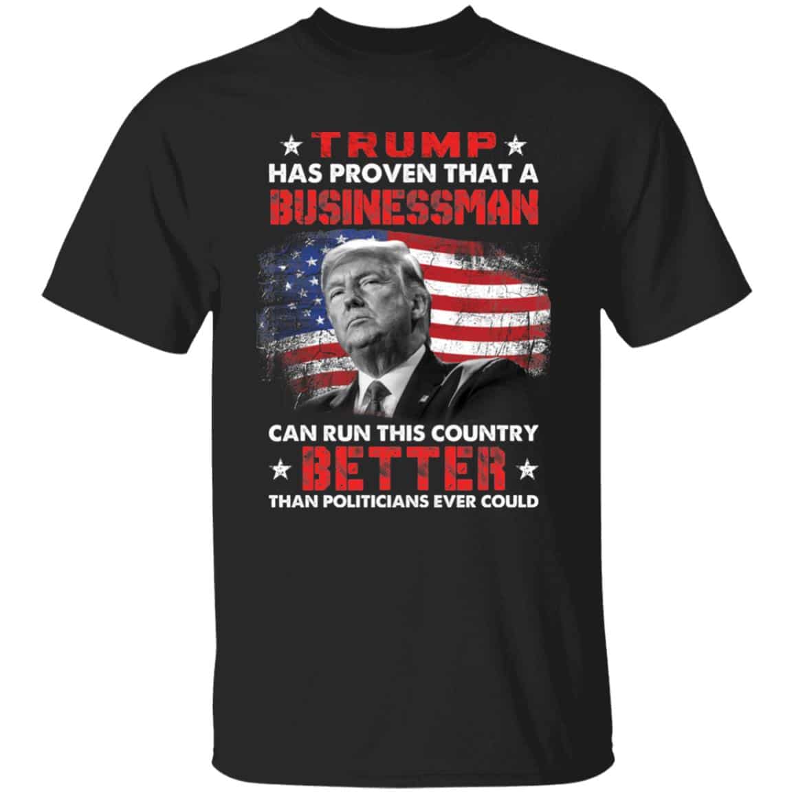 trump 1, Black, Unisex T-Shirt