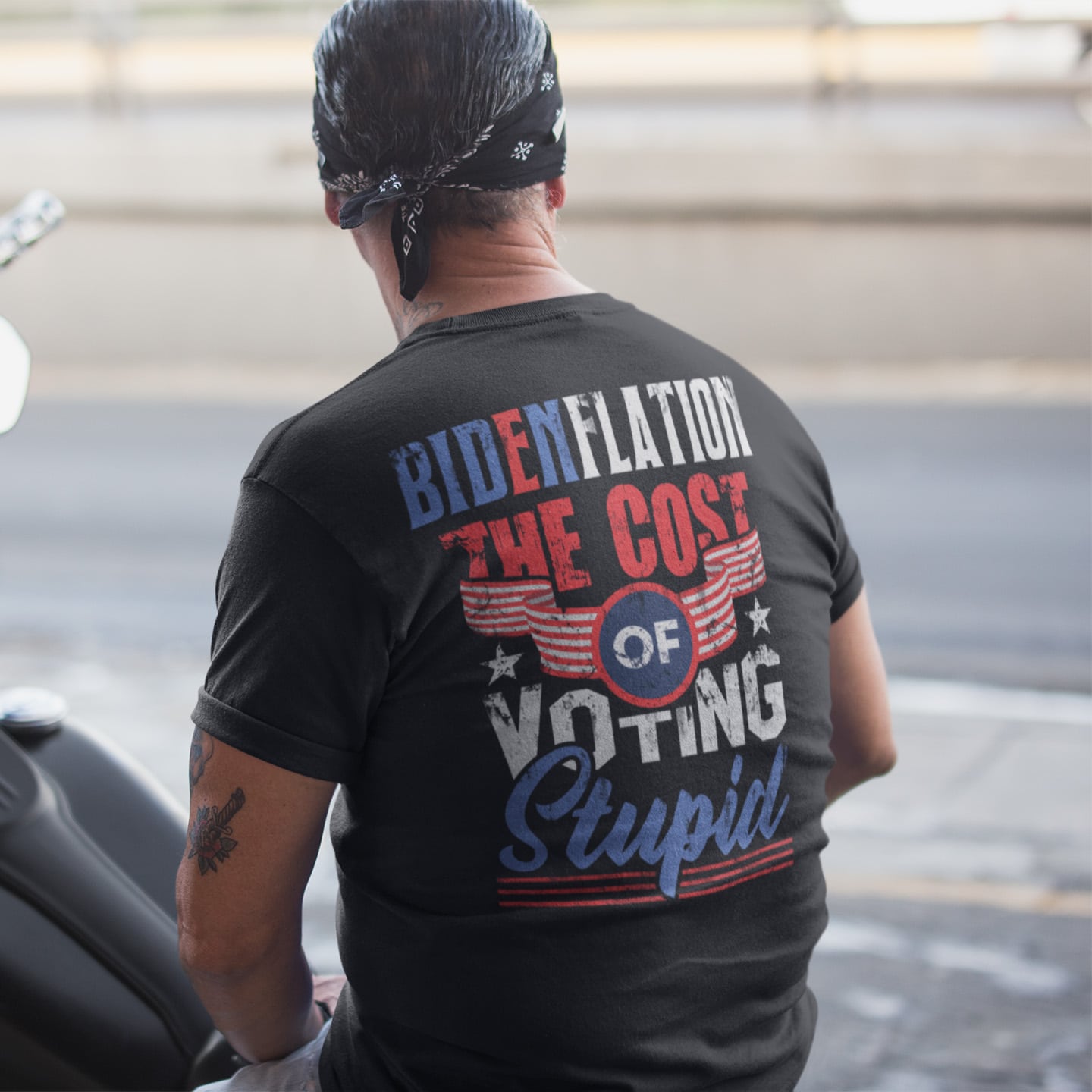 2VT. Bidenflation Voting Stupid shirt mk2