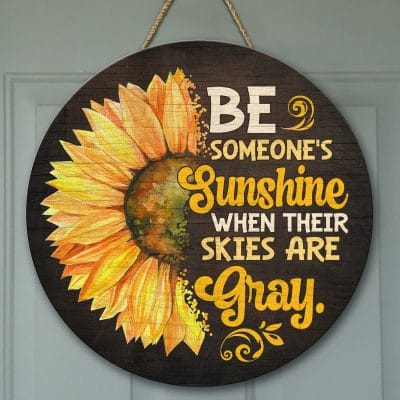 Wooden Door Sign