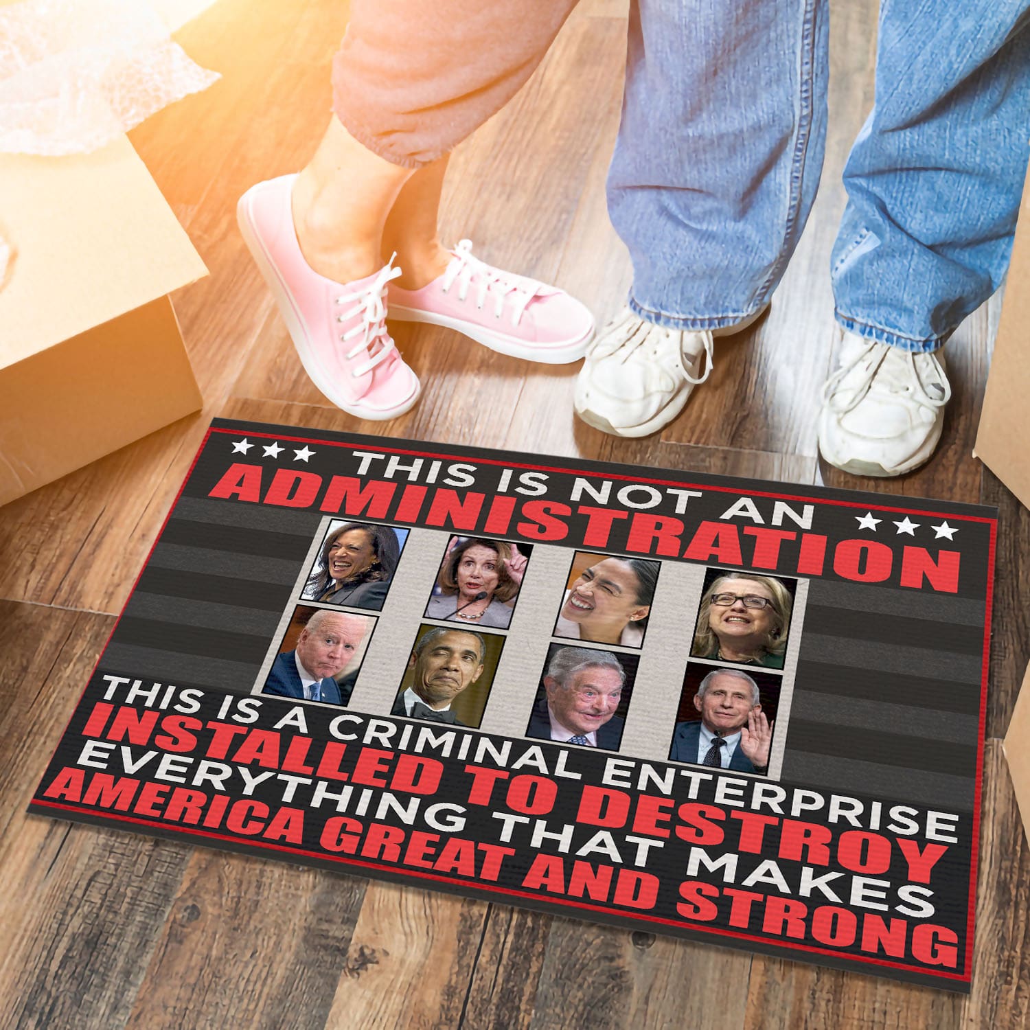 3VT. This Is Not An Administration Doormat mockup 6