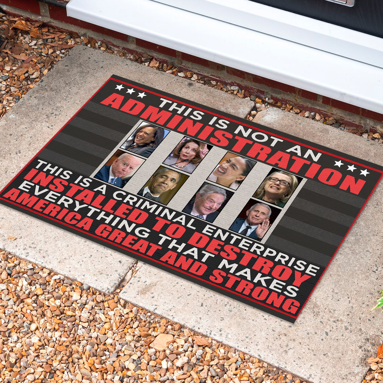 3VT. This Is Not An Administration Doormat Mockup 10