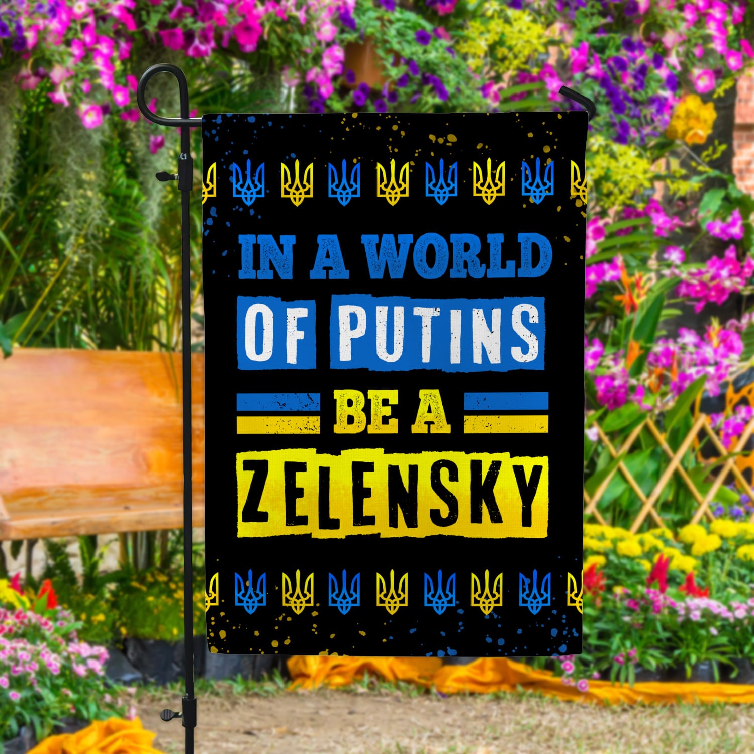 30x40 Garden Flag Mockup 4