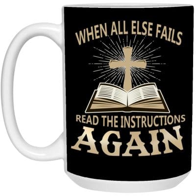 15 oz. White Mug