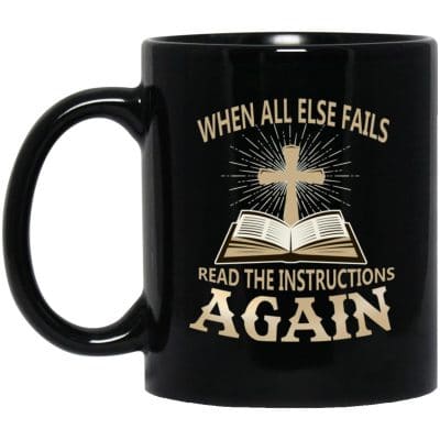 11 oz. Black Mug