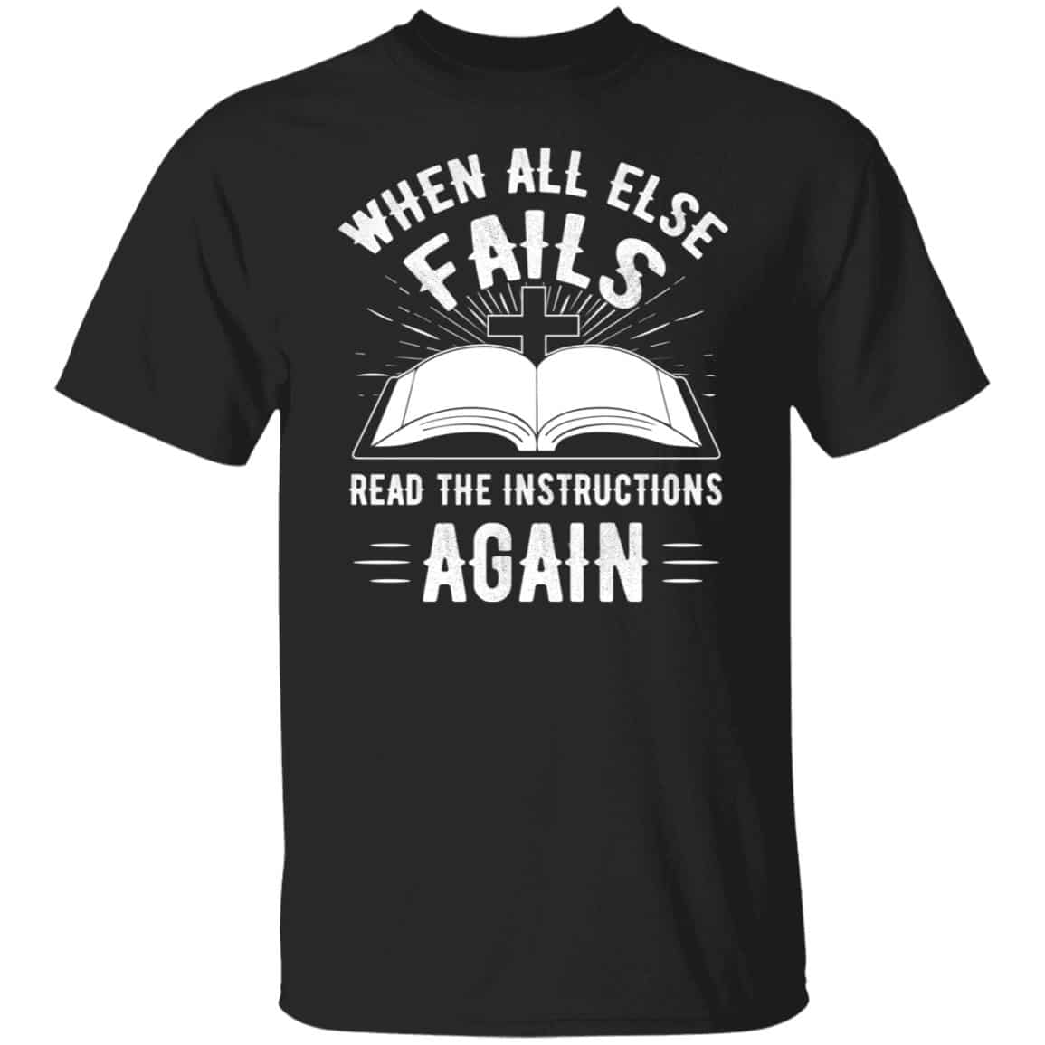 fails tee 1, Black, Unisex T-Shirt