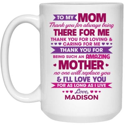15 oz. White Mug