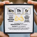 7 HG UU TIEN. Mother Periodic (5) Infinity Heart Necklace (Gold) 3