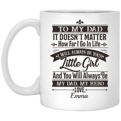 11 oz. White Mug