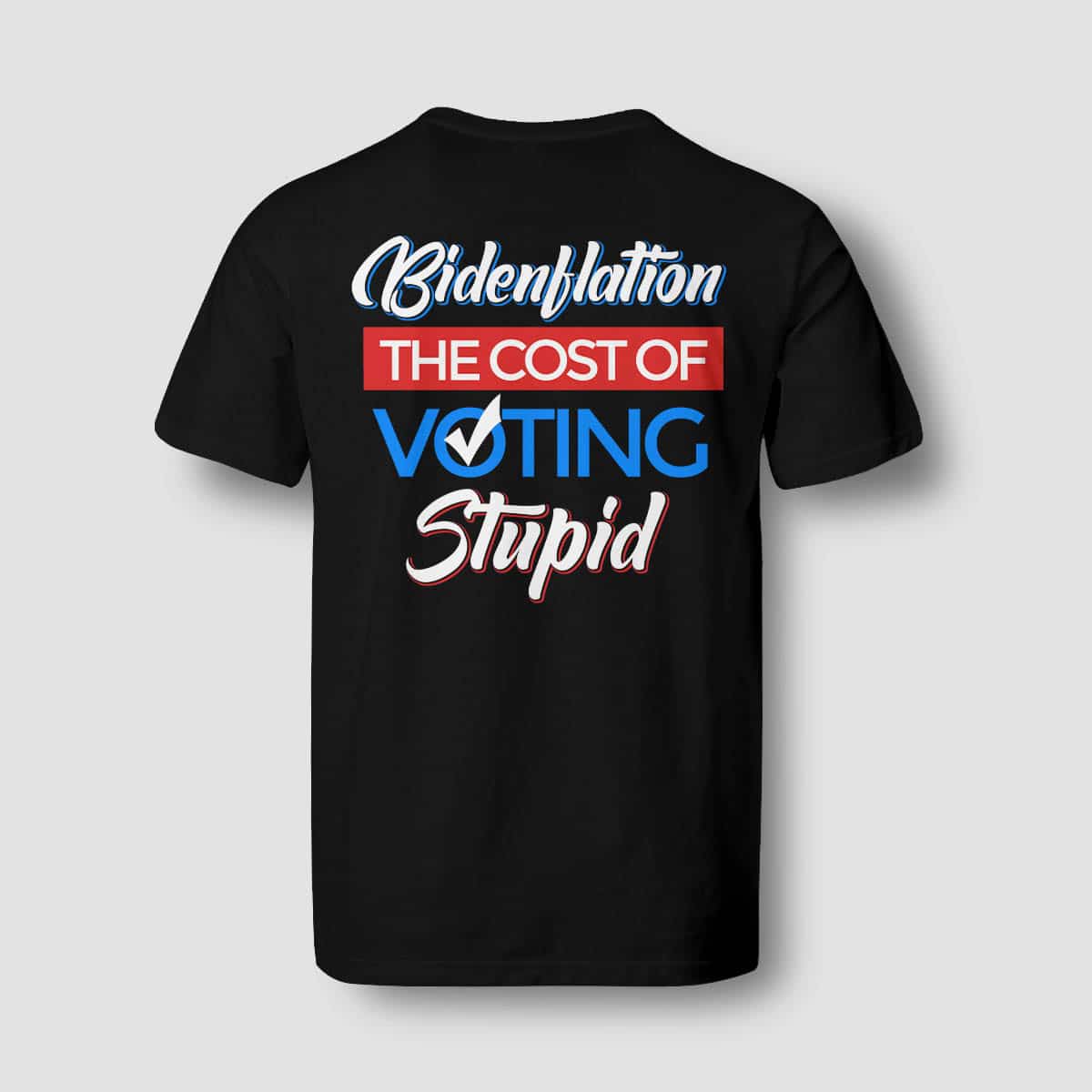 5O. Bidenflation-3. 2D V-neck Tshirt Back (2)