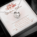 To My Badass Mother I Still Don't Understand Where You Get The Strength Forever Love Heart Pendant Necklace