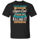 senior dad 1, Black, Unisex T-Shirt