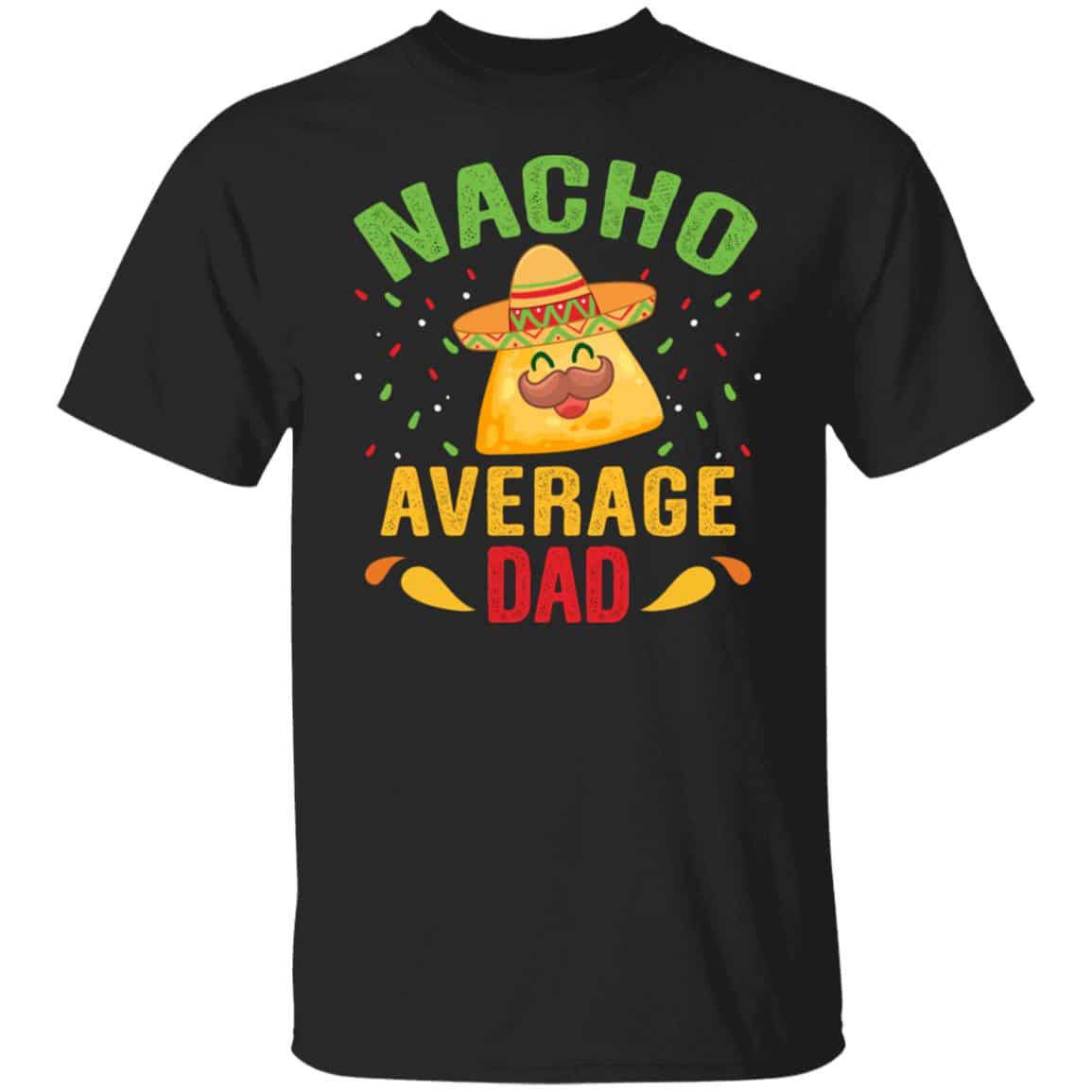 Nacho 2, Black, Unisex T-Shirt