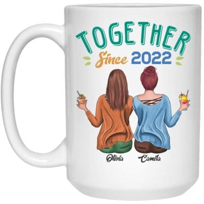 15 oz. White Mug