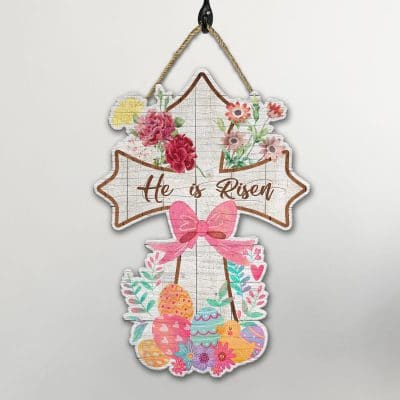 Wooden Door Sign