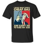 2VT. I Want Mean Tweets 1, Black, Unisex T-Shirt