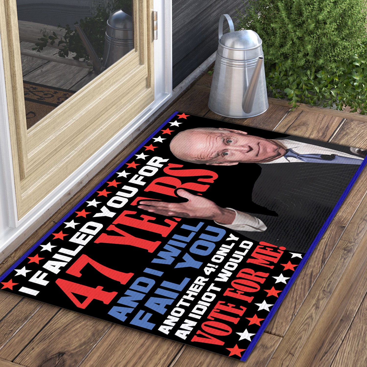 1O. Vote For Me (Doormat) Doormat Mockup 3