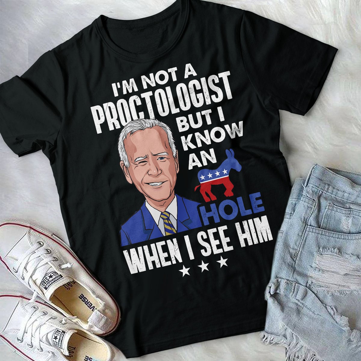 2VT. Biden I'm Not A Proctologist shirt mk2