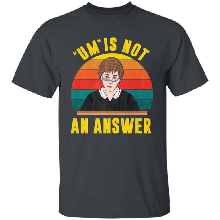 1. UM Not Answer (5), Dark Heather,