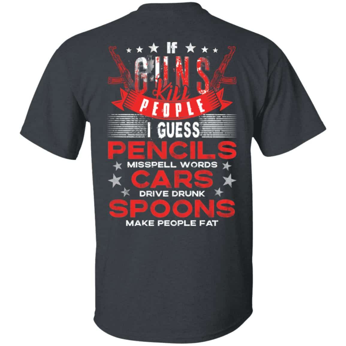 1VT. If Guns Kill People, Dark Heather,