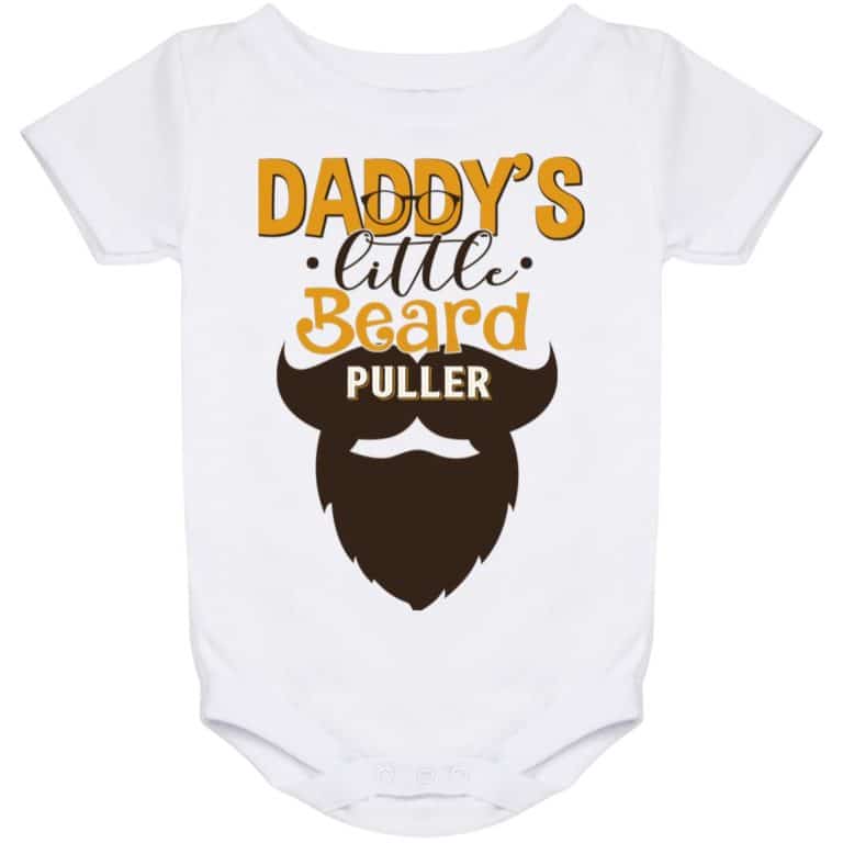 3Th. Beard Puller 1, White, Baby Onesie - 24 Month