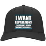 2P. Want reparation (3), Black, Twill Cap