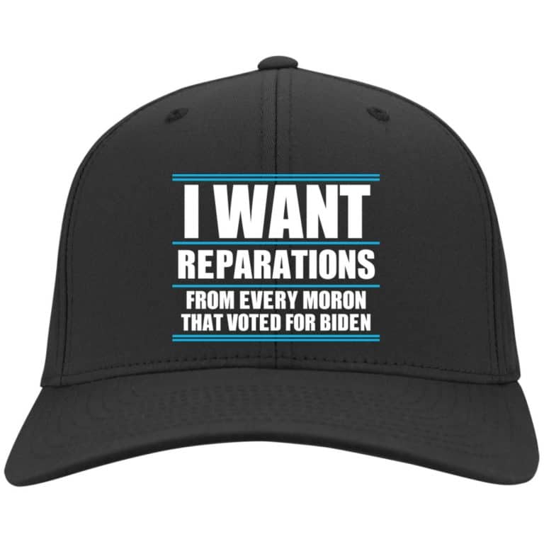2P. Want reparation (3), Black, Twill Cap