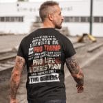 4VT. Pro Trump If You Need A Reason back shirt mk1