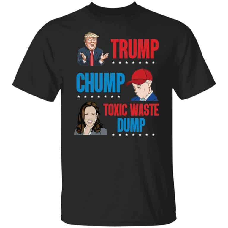 3VT. Trump Chump 1, Black, Unisex T-Shirt