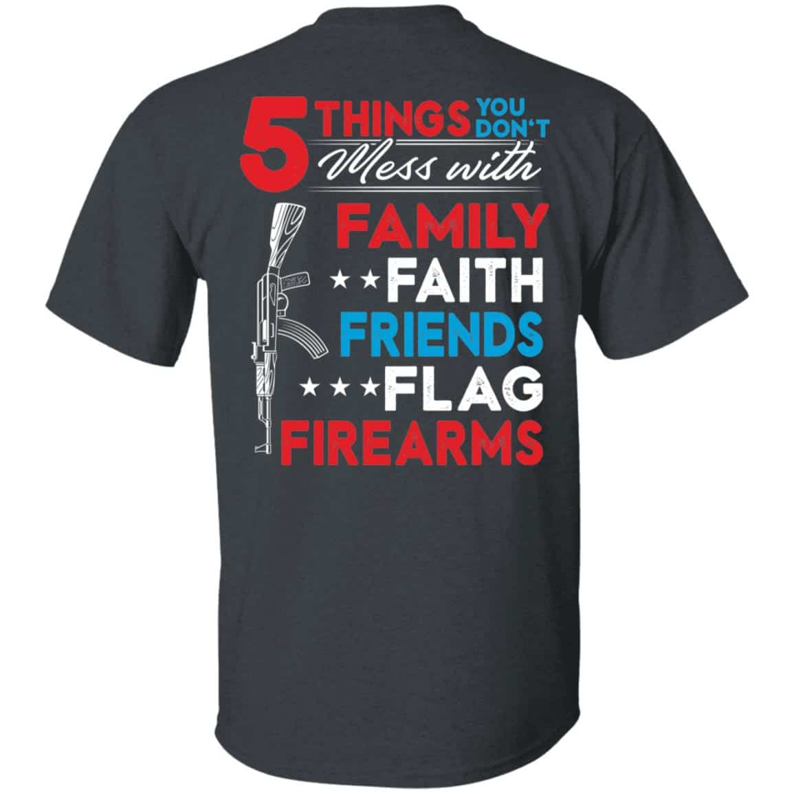 7VT. 5 Things You Don't Mess, Dark Heather,