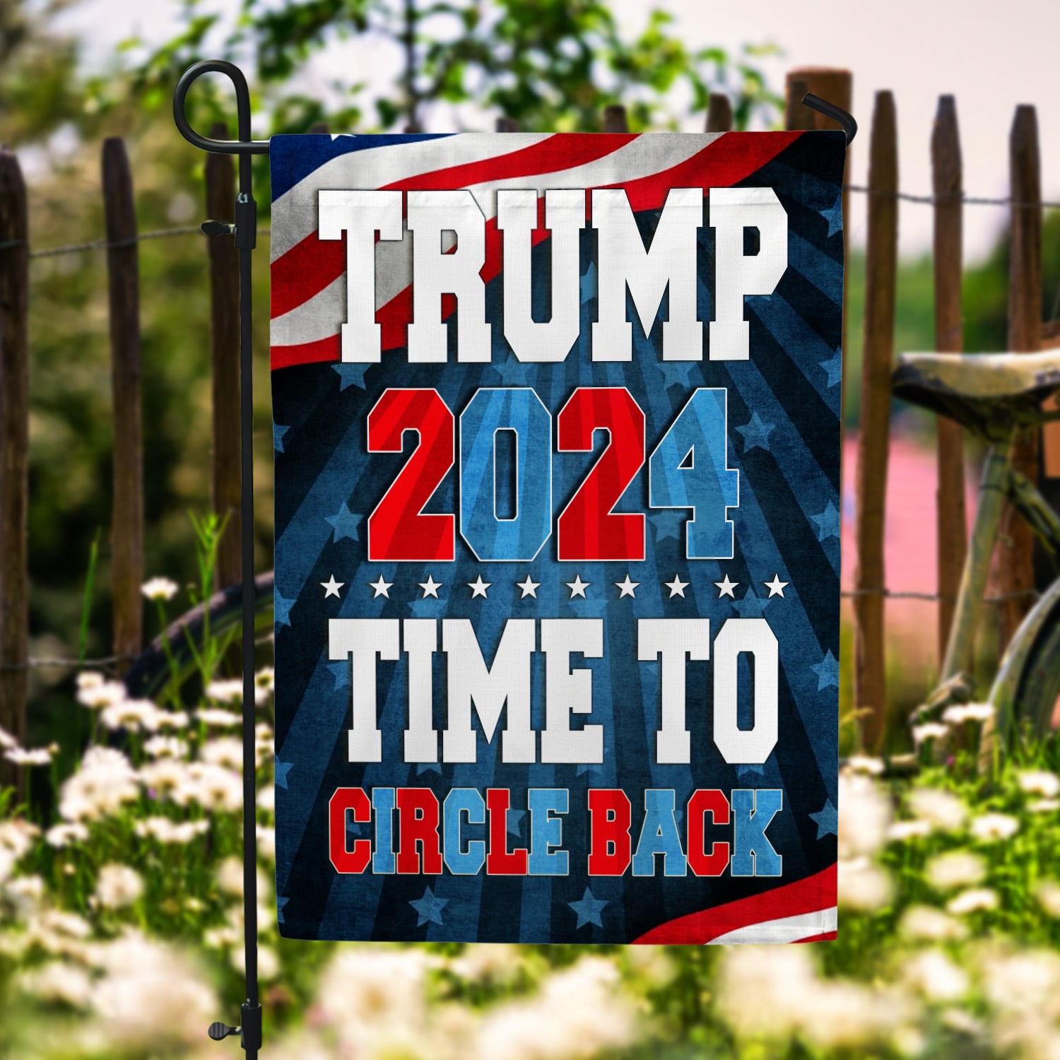 1. Trump Circle Back Flag mk4