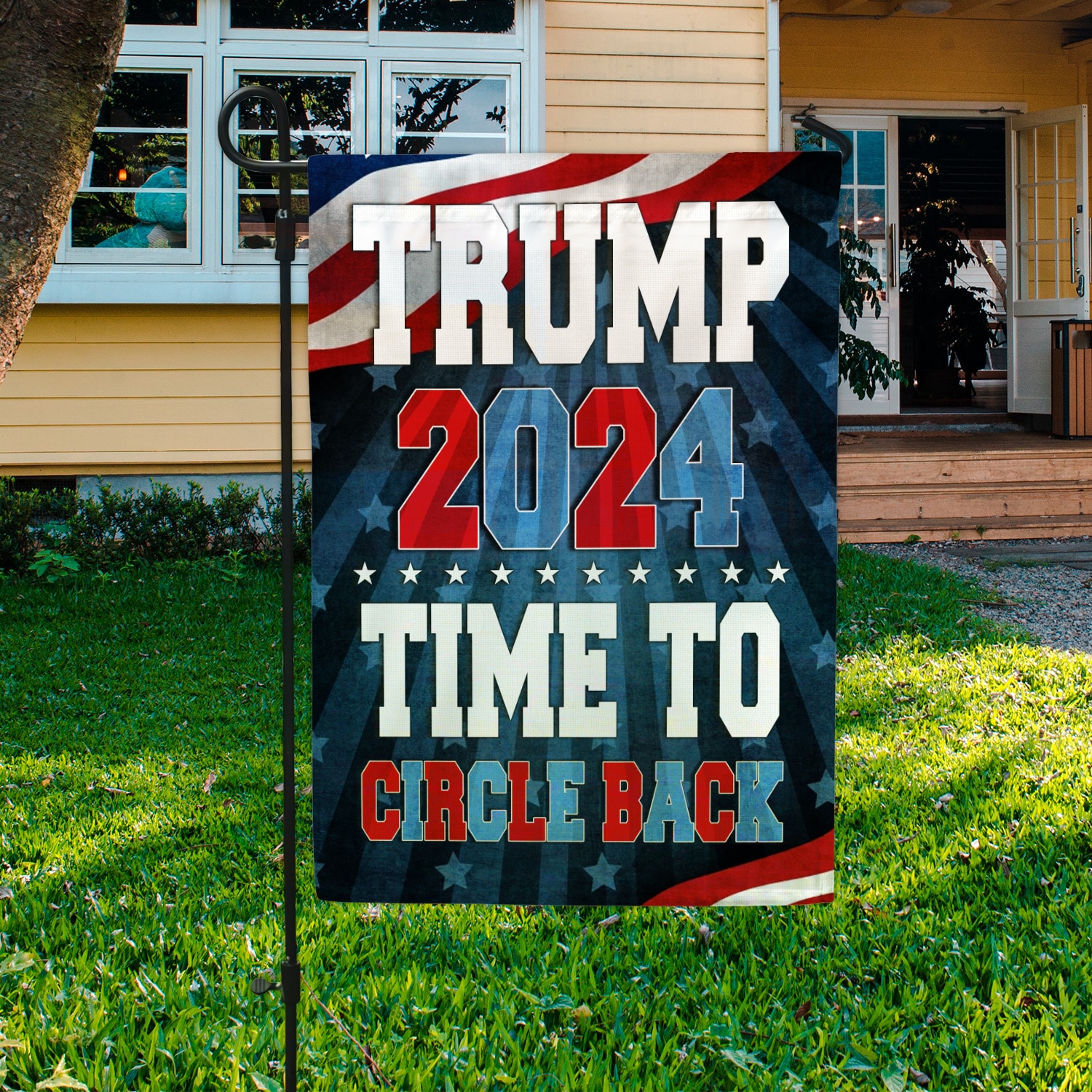 1. Trump Circle Back Flag mk3