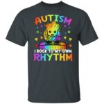 5VT. Groot Autism I Rock, Dark Heather,