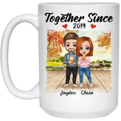 15 oz. White Mug