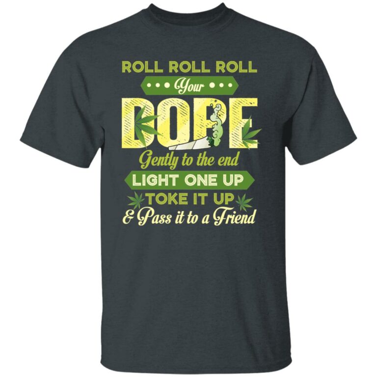 4VT. Roll Roll Roll Your Dope, Dark Heather,