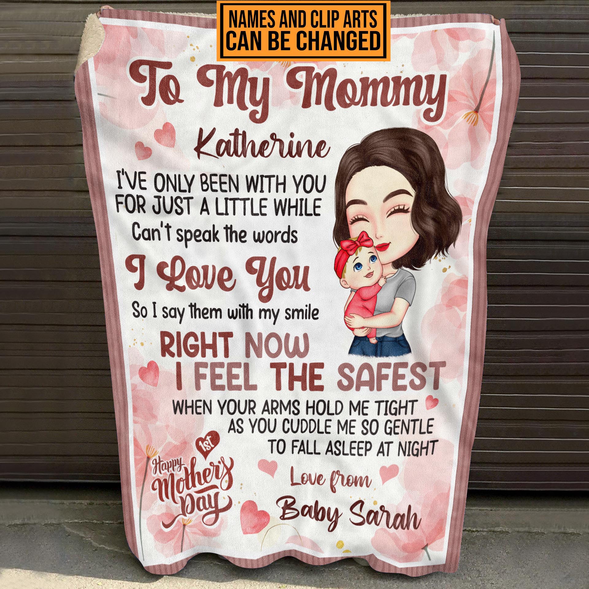 7VT. To My Mommy First Mom Chibi blanket mk3