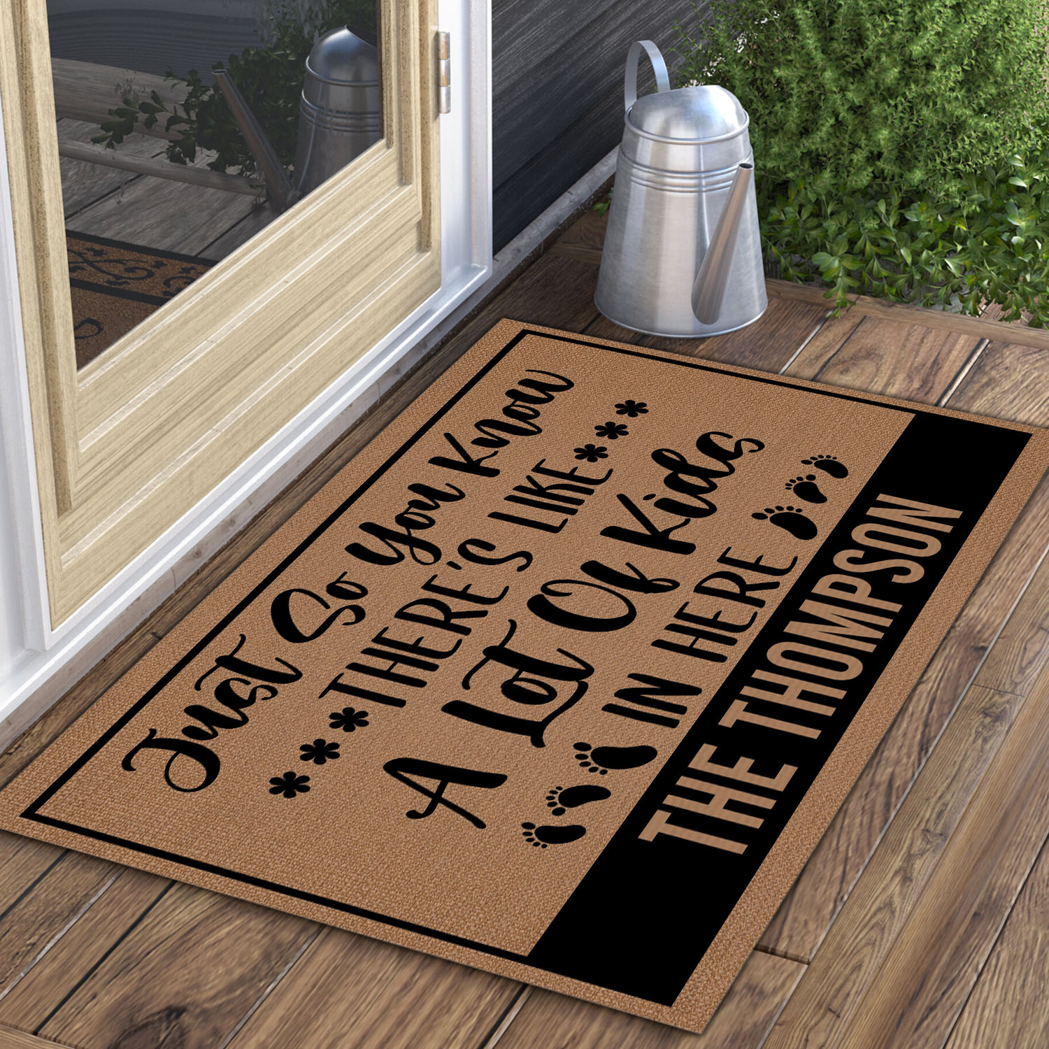 2VT. Just So You Know-sample design Doormat Mockup 3