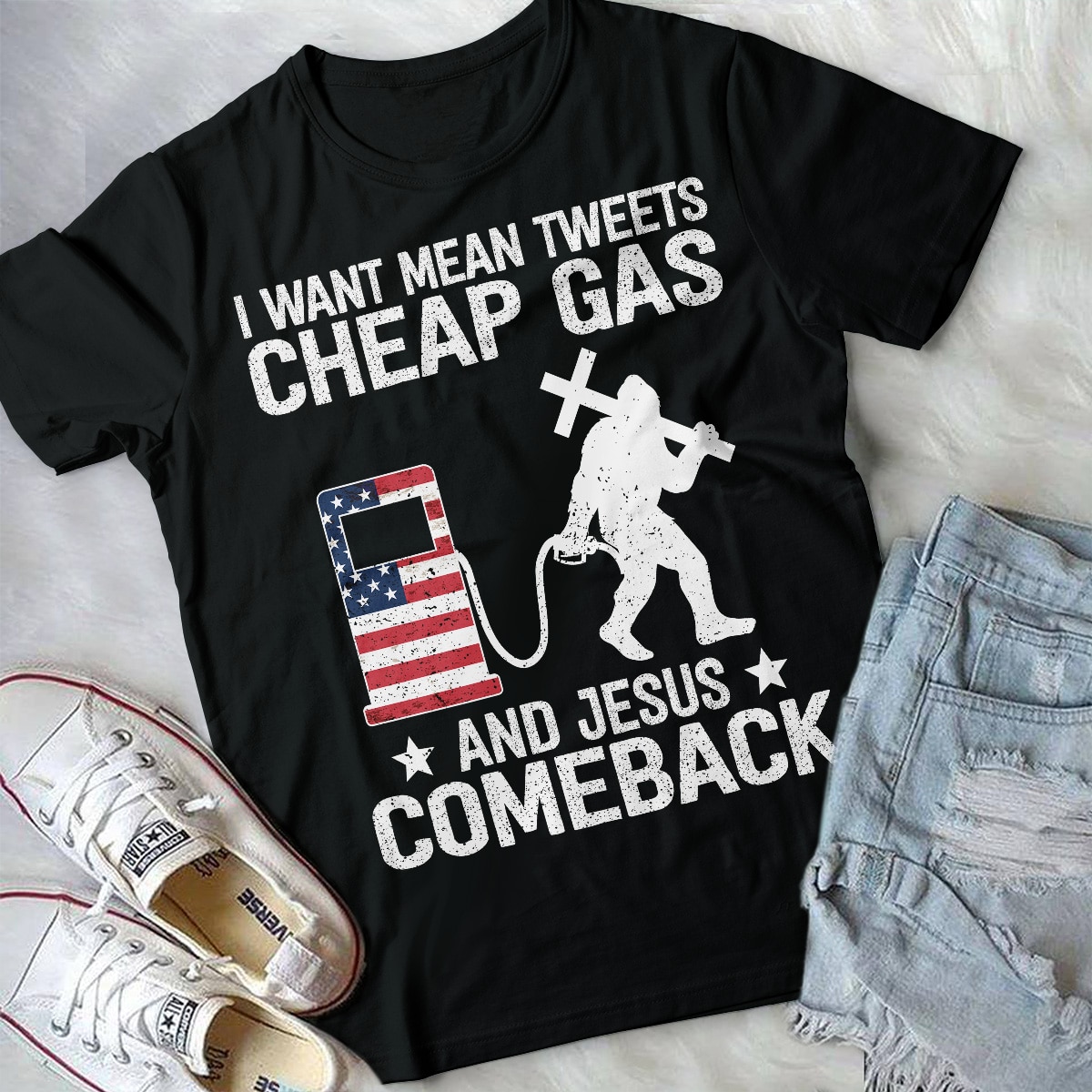 5VT. Bigfoot I Want Mean Tweets shirt mk2