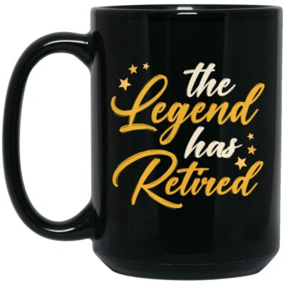 15 oz. Black Mug