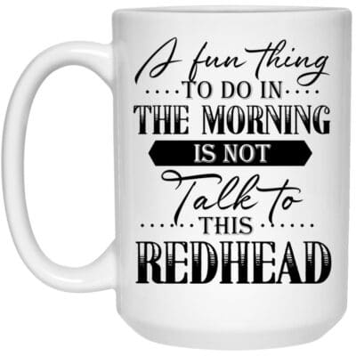 15 oz. White Mug