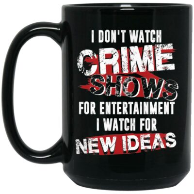 15 oz. Black Mug