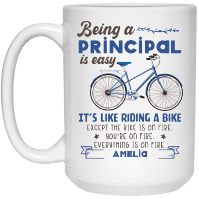 15 oz. White Mug
