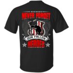 2Th. Our Fallen Heroes 2, Black, Unisex T-Shirt